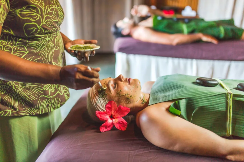 Banana peel wrap at Namale Resort & Spa Fiji
